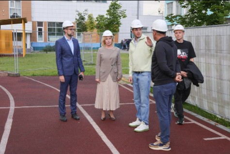 Инна Святенко: В Марьино отремонтировали более десятка спортивных площадок в этом году